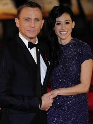 Satsuki Mitchell with former fiancé Daniel Craig.